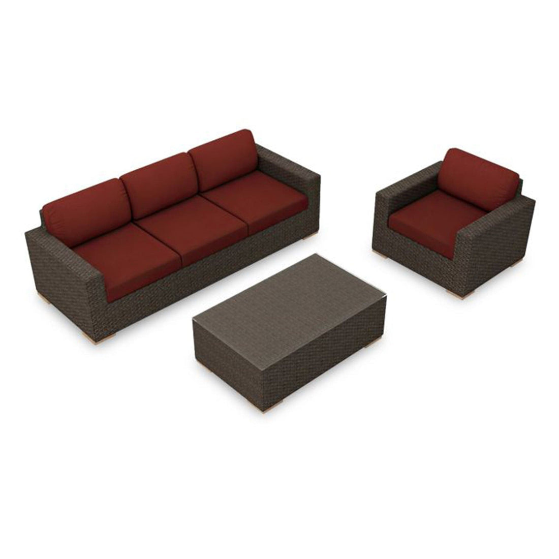 Arden 3 Piece Sofa Set