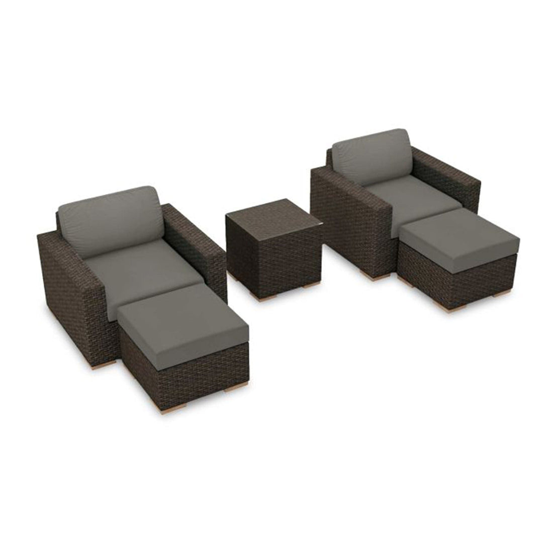 Arden 5 Piece Club Chair Set