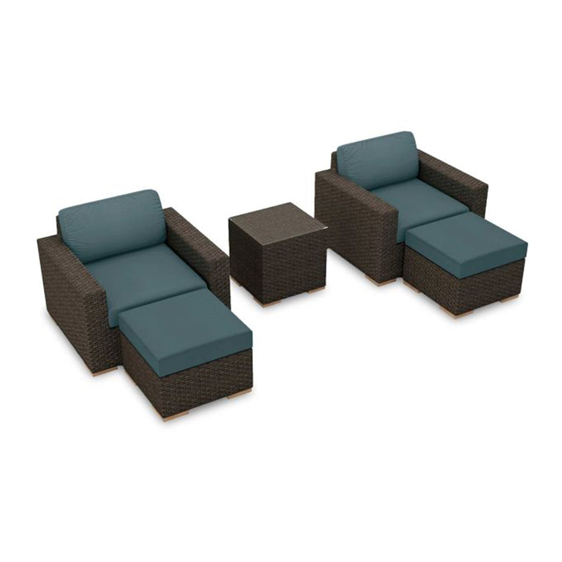 Arden 5 Piece Club Chair Set