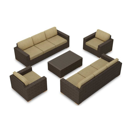 Arden 5 Piece Double Sofa Set
