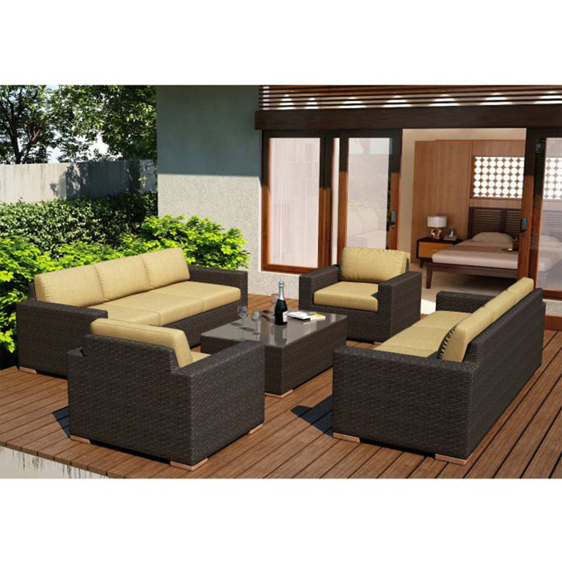 Arden 5 Piece Double Sofa Set