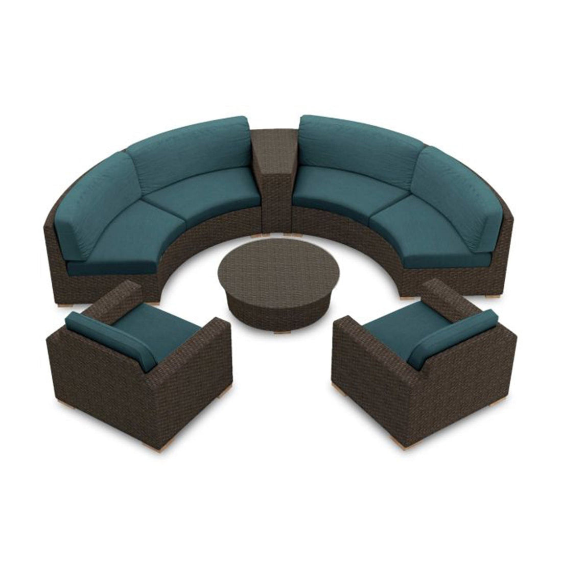 Arden 6 Piece Curve Sectional Set