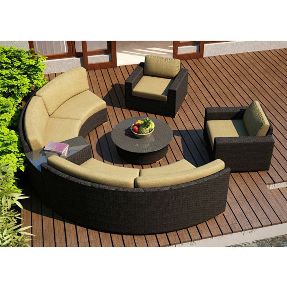 Arden 6 Piece Curve Sectional Set