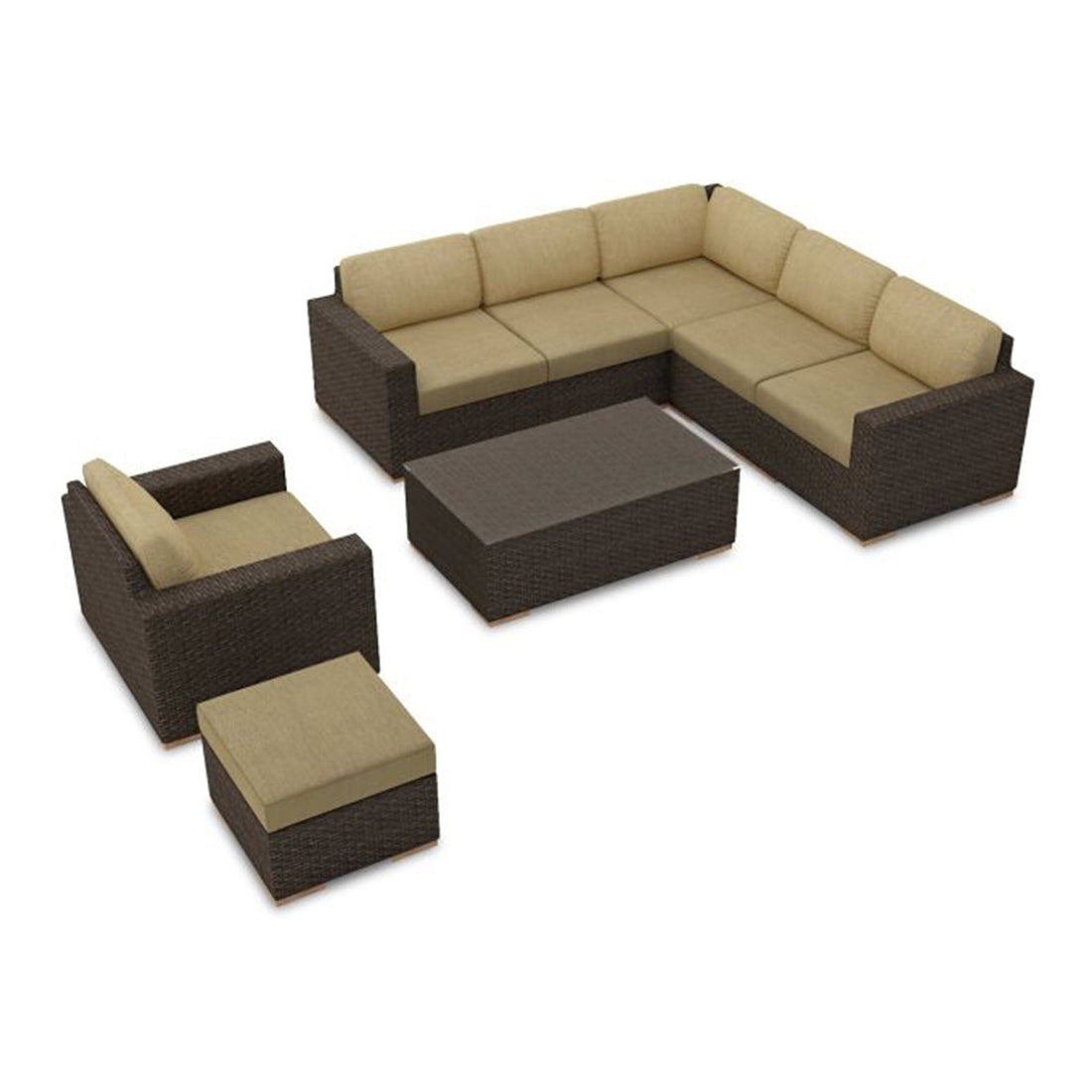 Arden 8 Piece Sectional Set