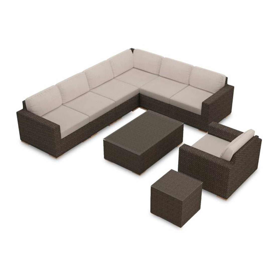 Arden 9 Piece Sectional Set