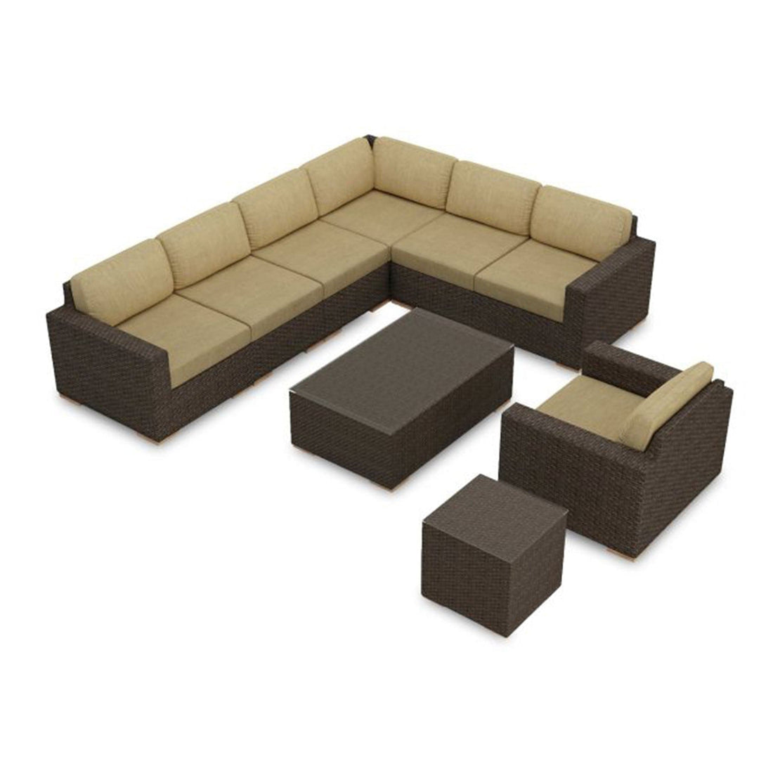 Arden 9 Piece Sectional Set