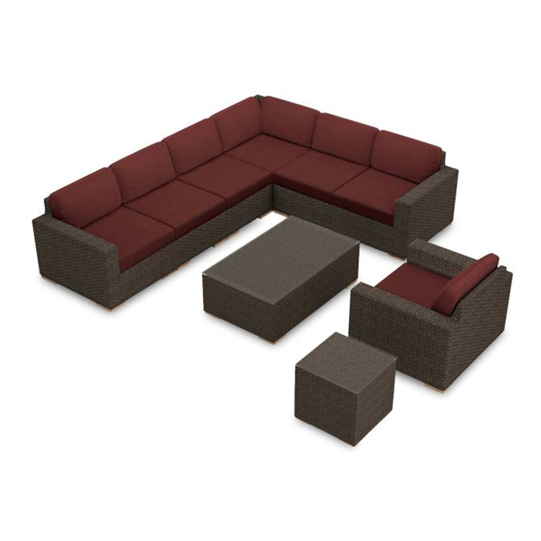 Arden 9 Piece Sectional Set