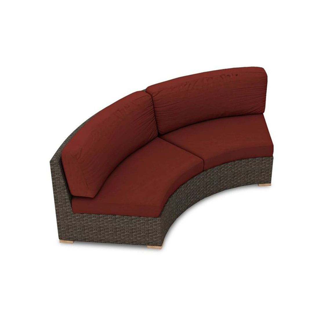 Arden Curved Loveseat