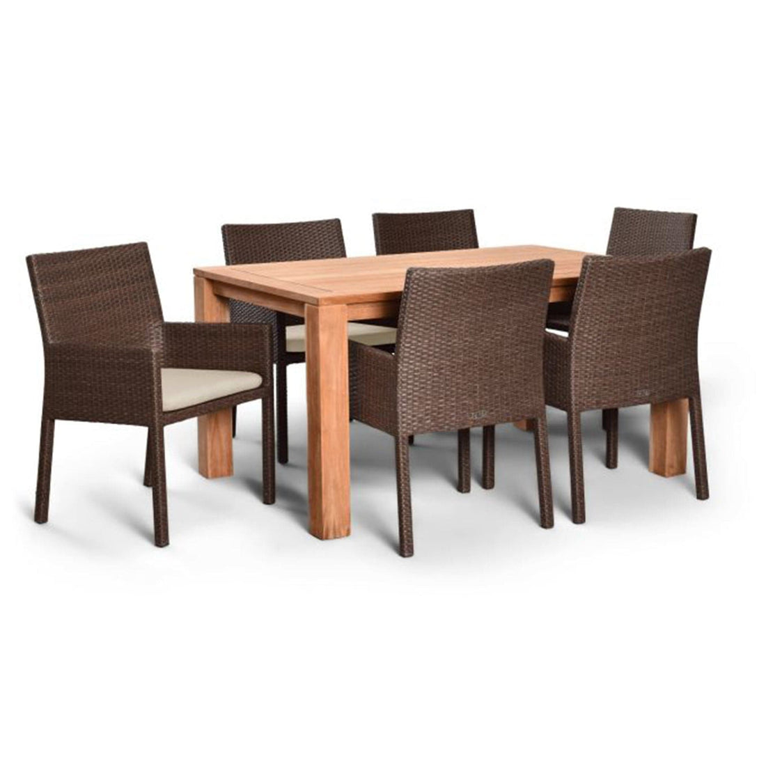 Arden Teak 7 Piece Dining Set