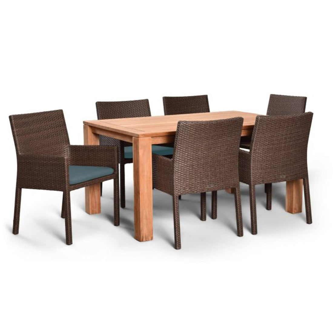 Arden Teak 7 Piece Dining Set