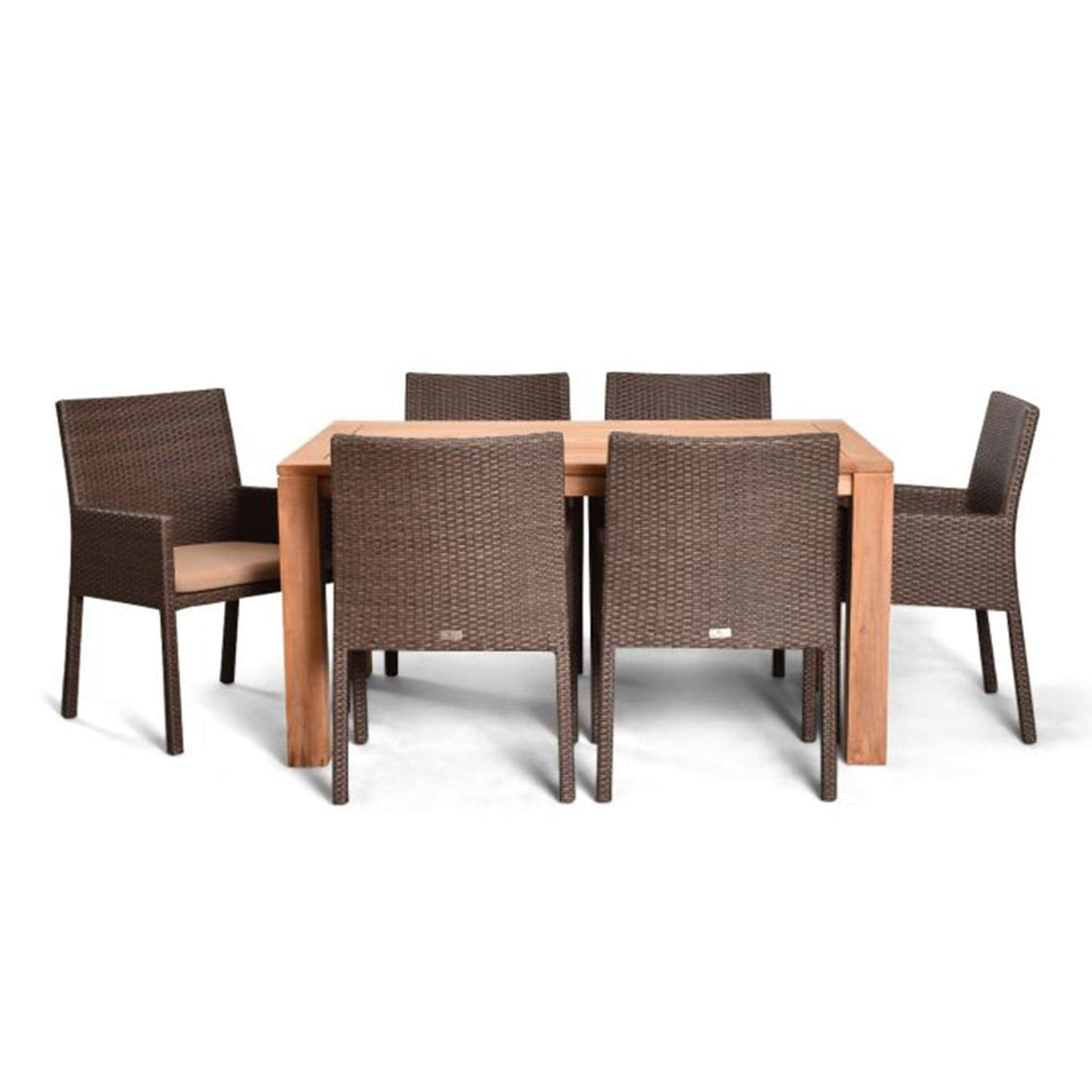 Arden Teak 7 Piece Dining Set