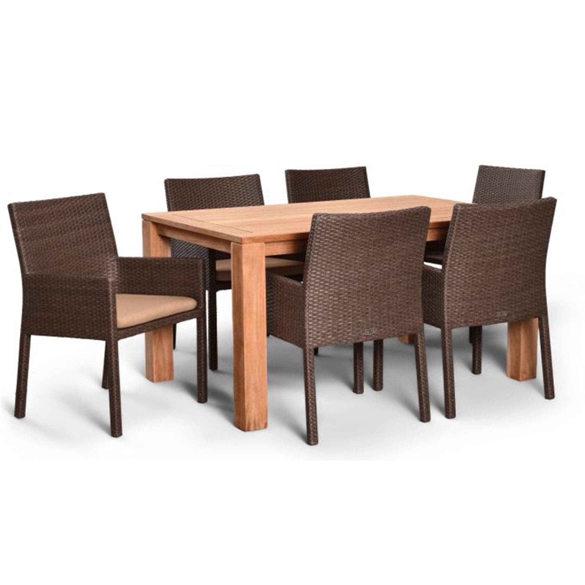 Arden Teak 7 Piece Dining Set