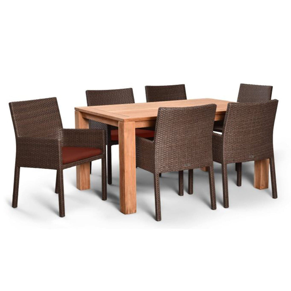 Arden Teak 7 Piece Dining Set