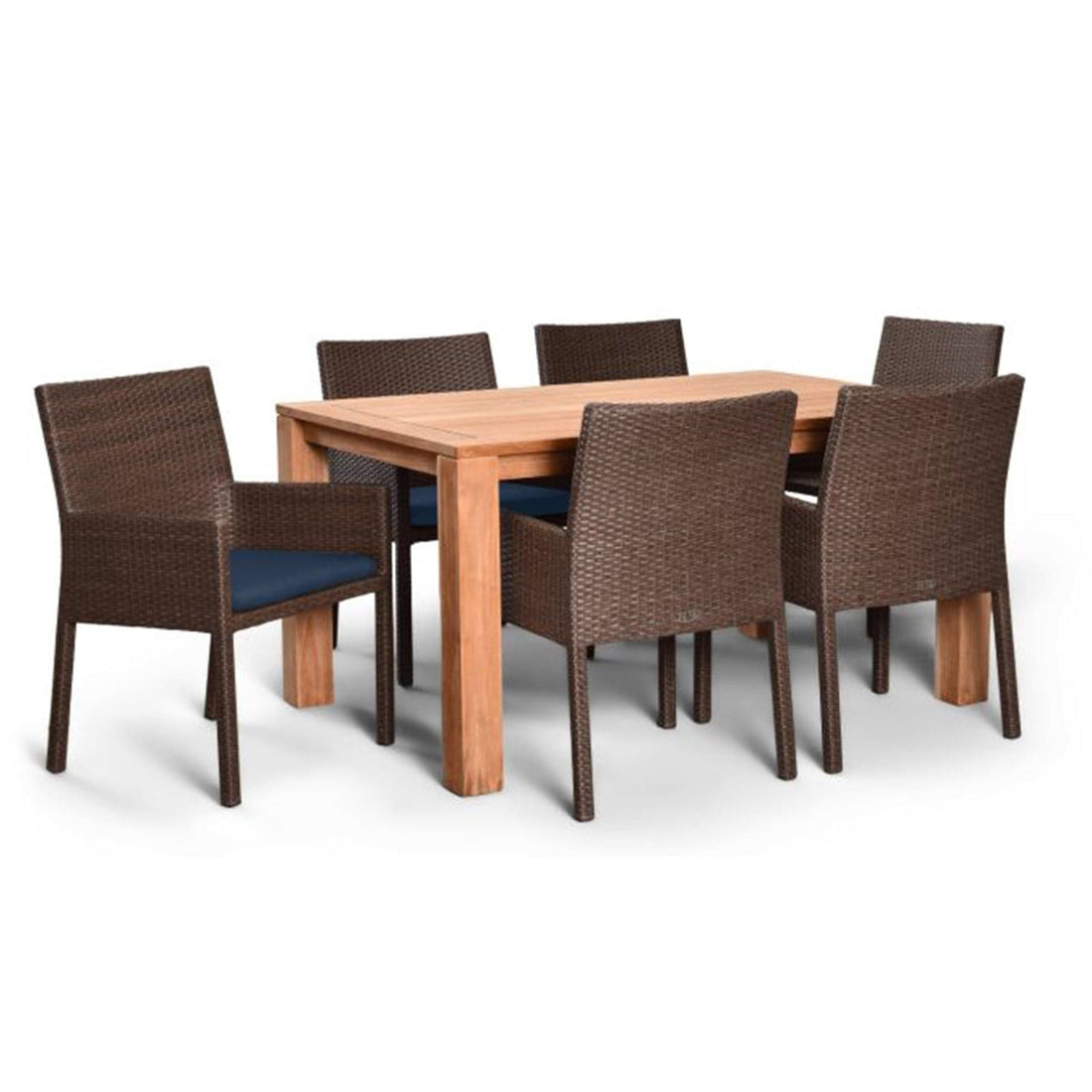 Arden Teak 7 Piece Dining Set