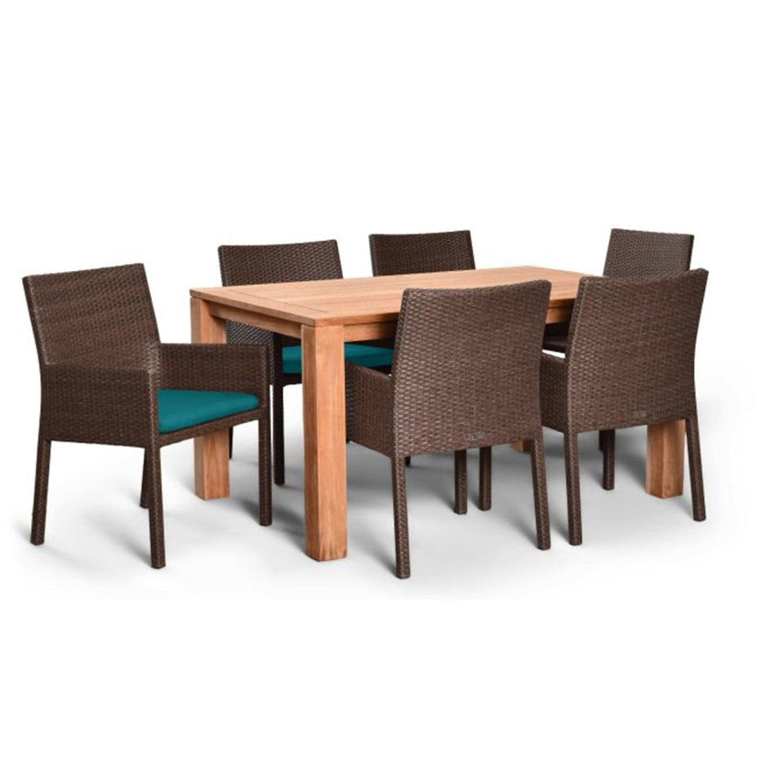 Arden Teak 7 Piece Dining Set