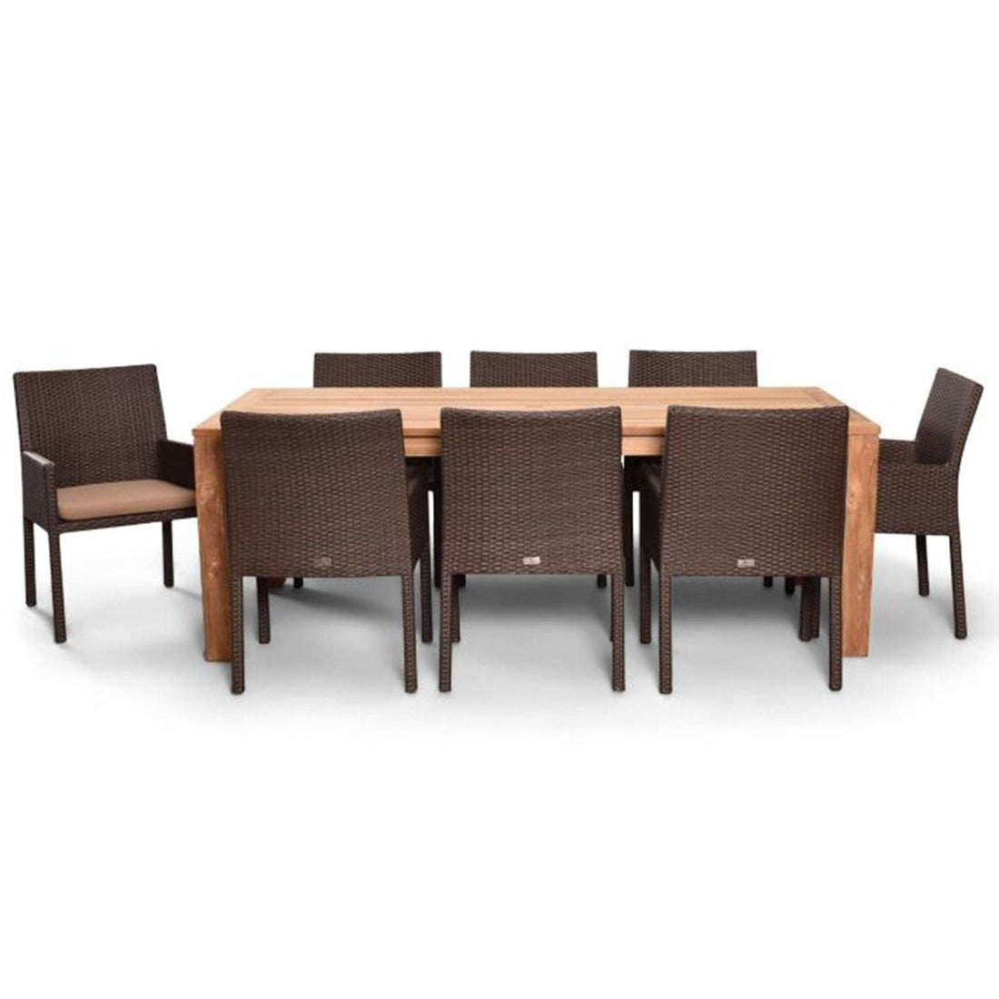 Arden Teak 9 Piece Dining Set