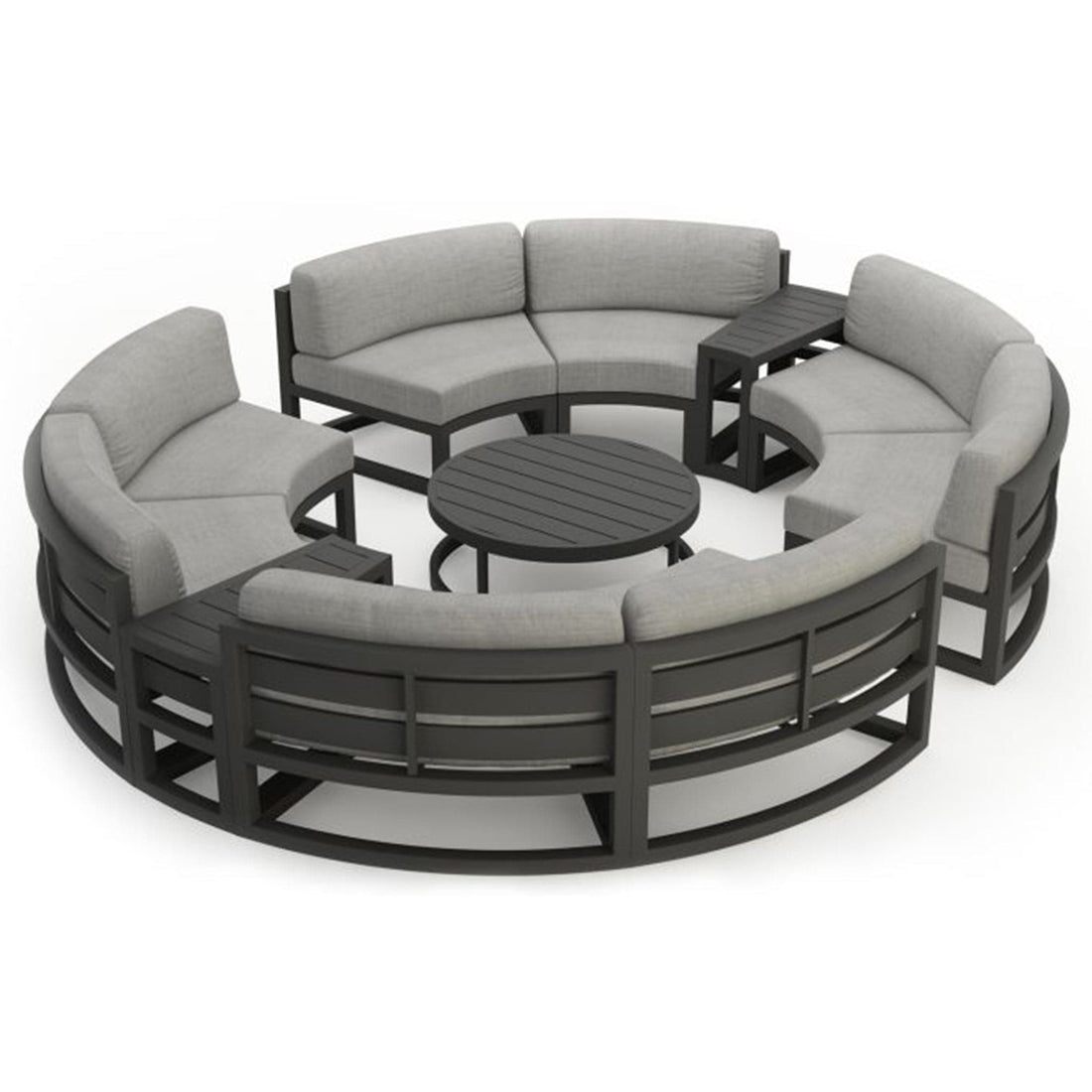 Avion 7 Piece Curve Sectional Set