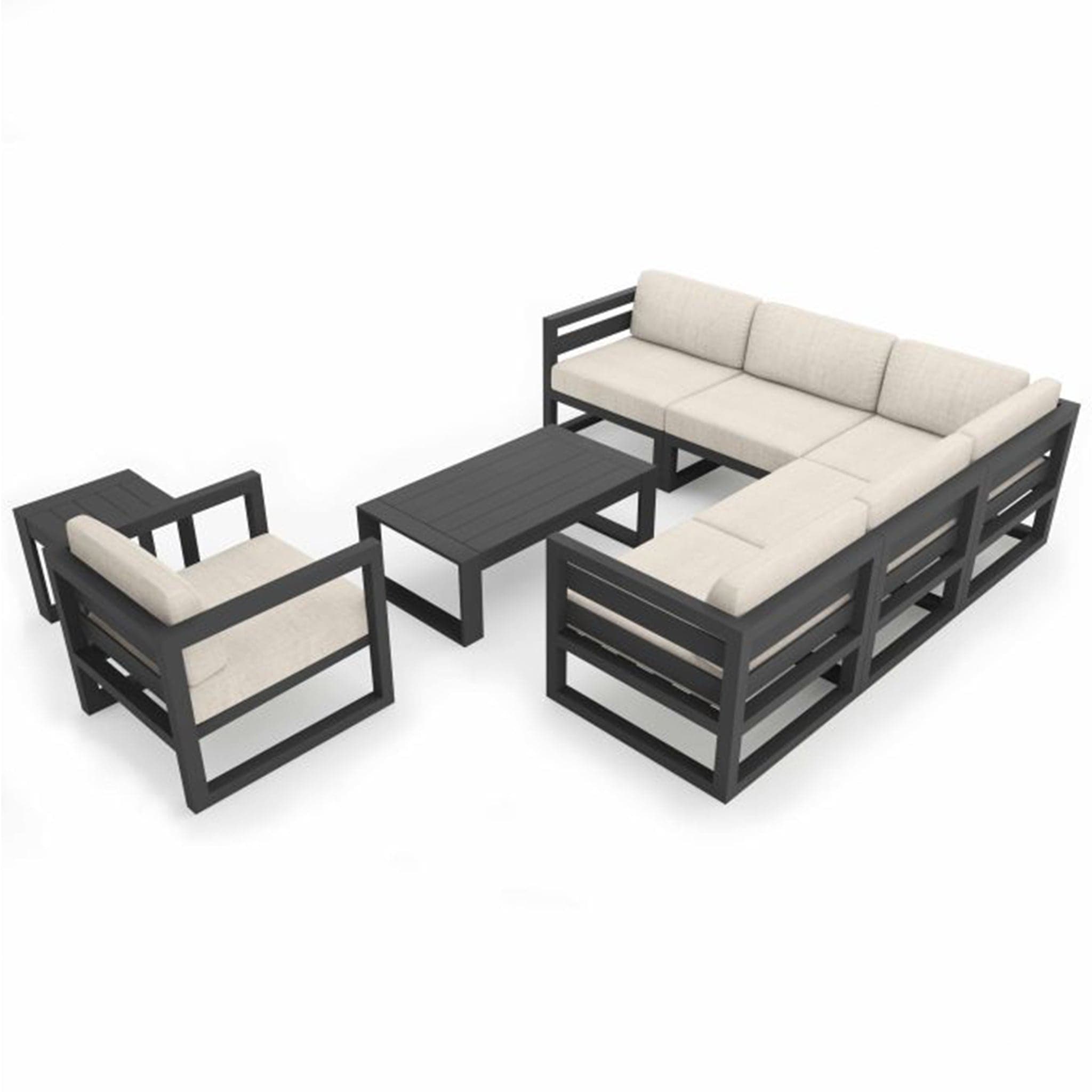 Avion 8 Piece Sectional Set