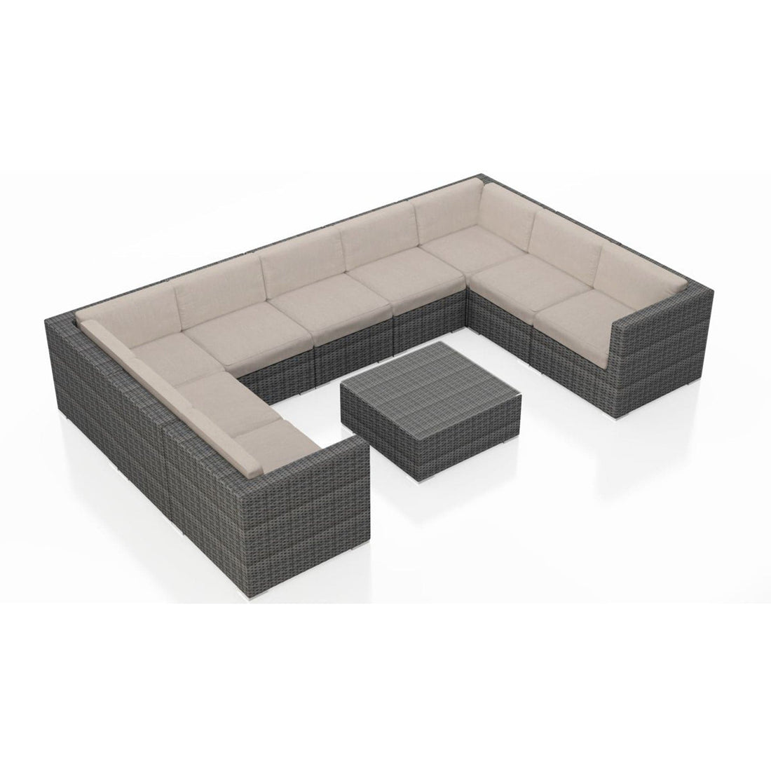 District 10 Piece Surround Sectional Set