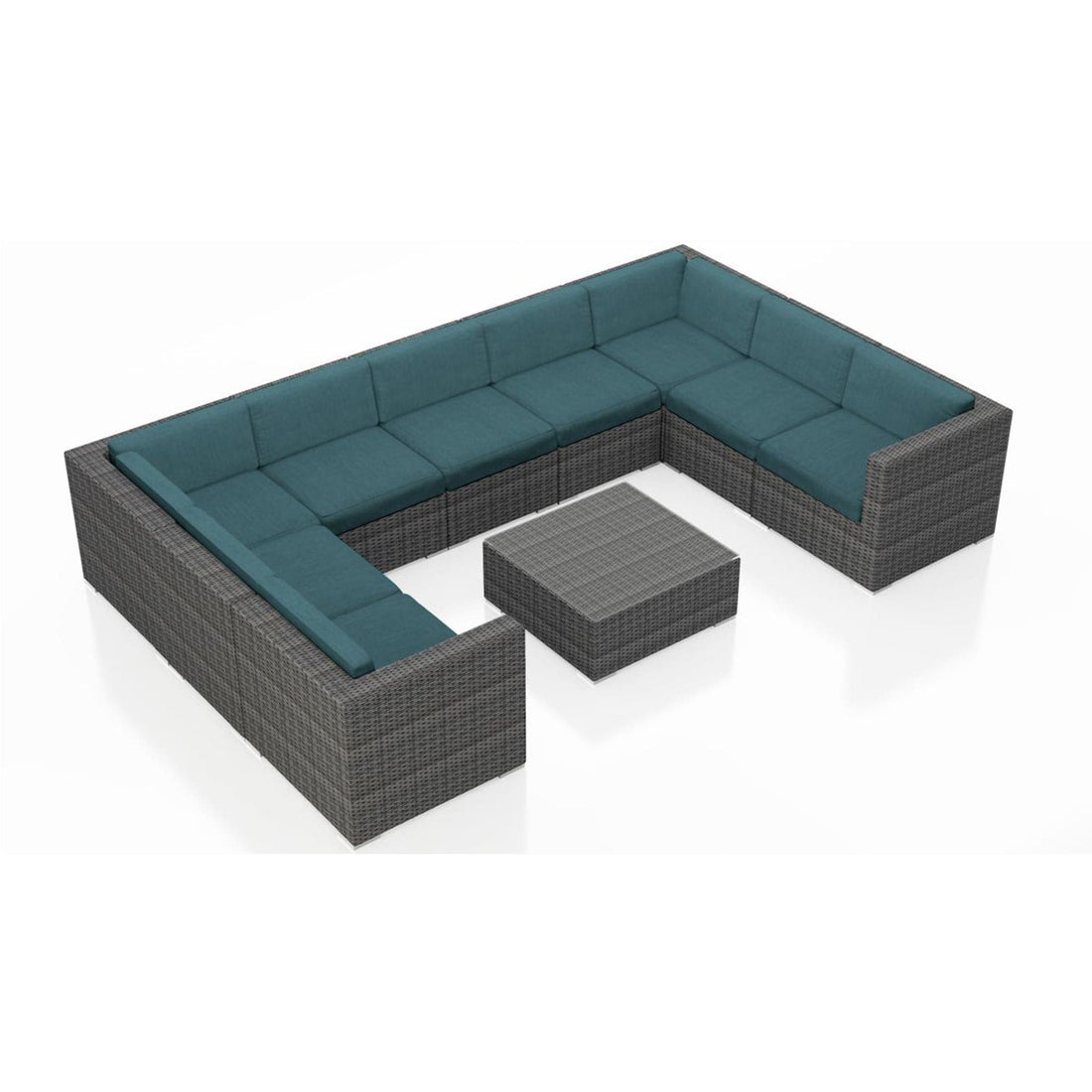 District 10 Piece Surround Sectional Set