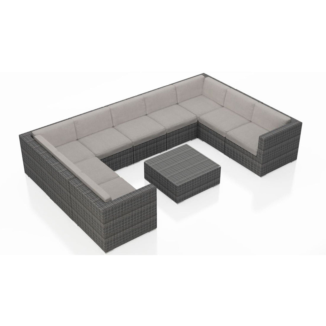 District 10 Piece Surround Sectional Set