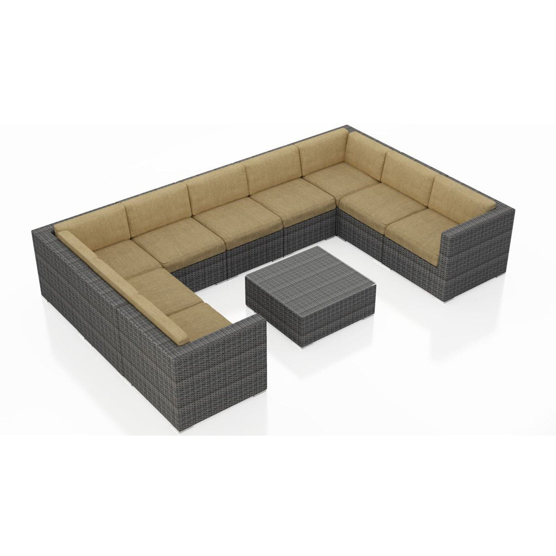 District 10 Piece Surround Sectional Set