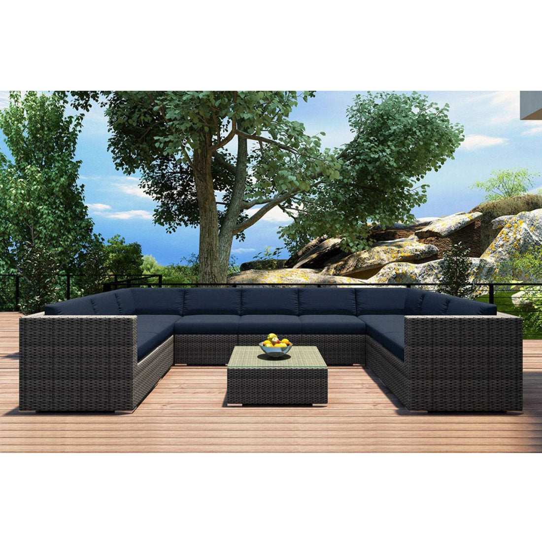 District 10 Piece Surround Sectional Set