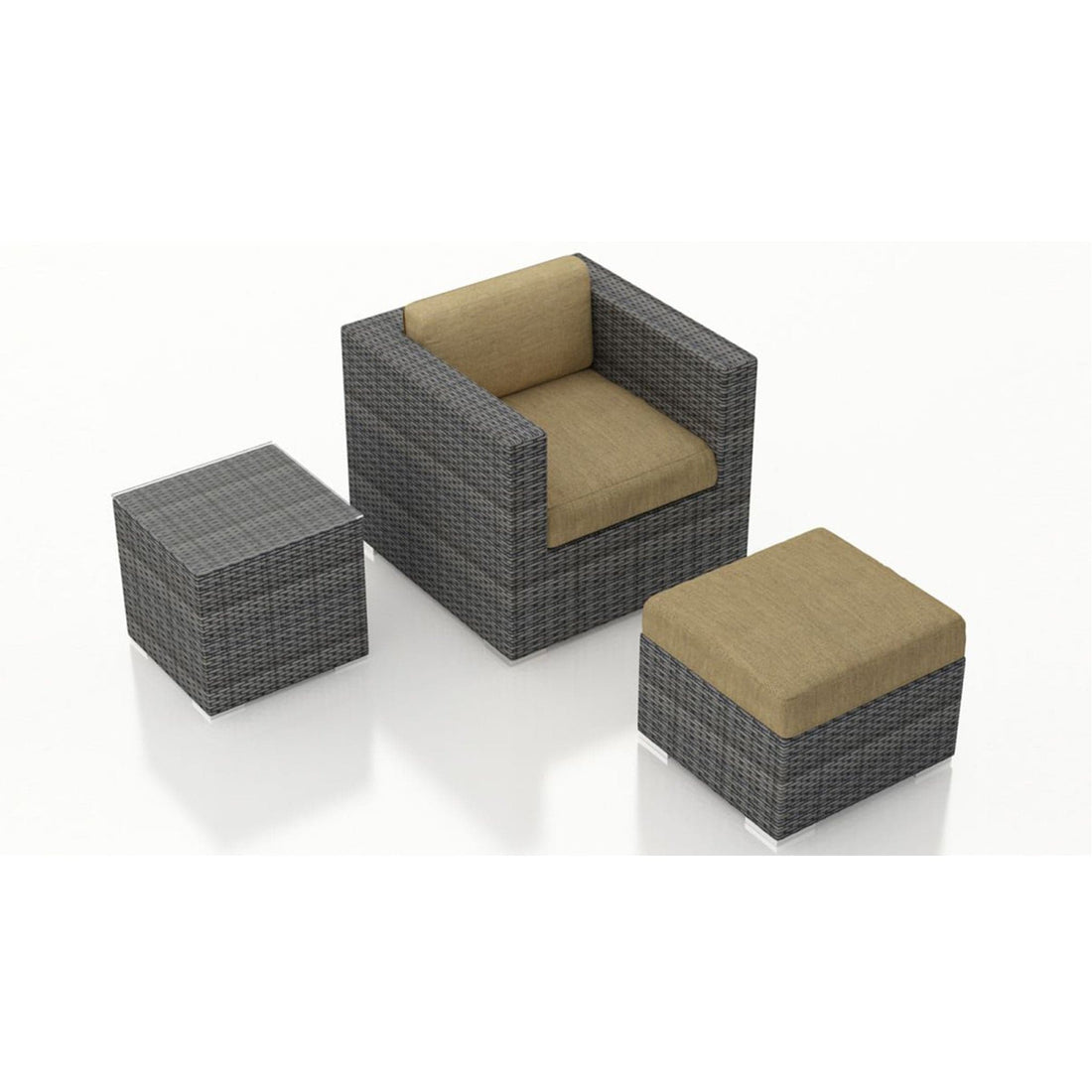 District 3 Piece Club Chair Set