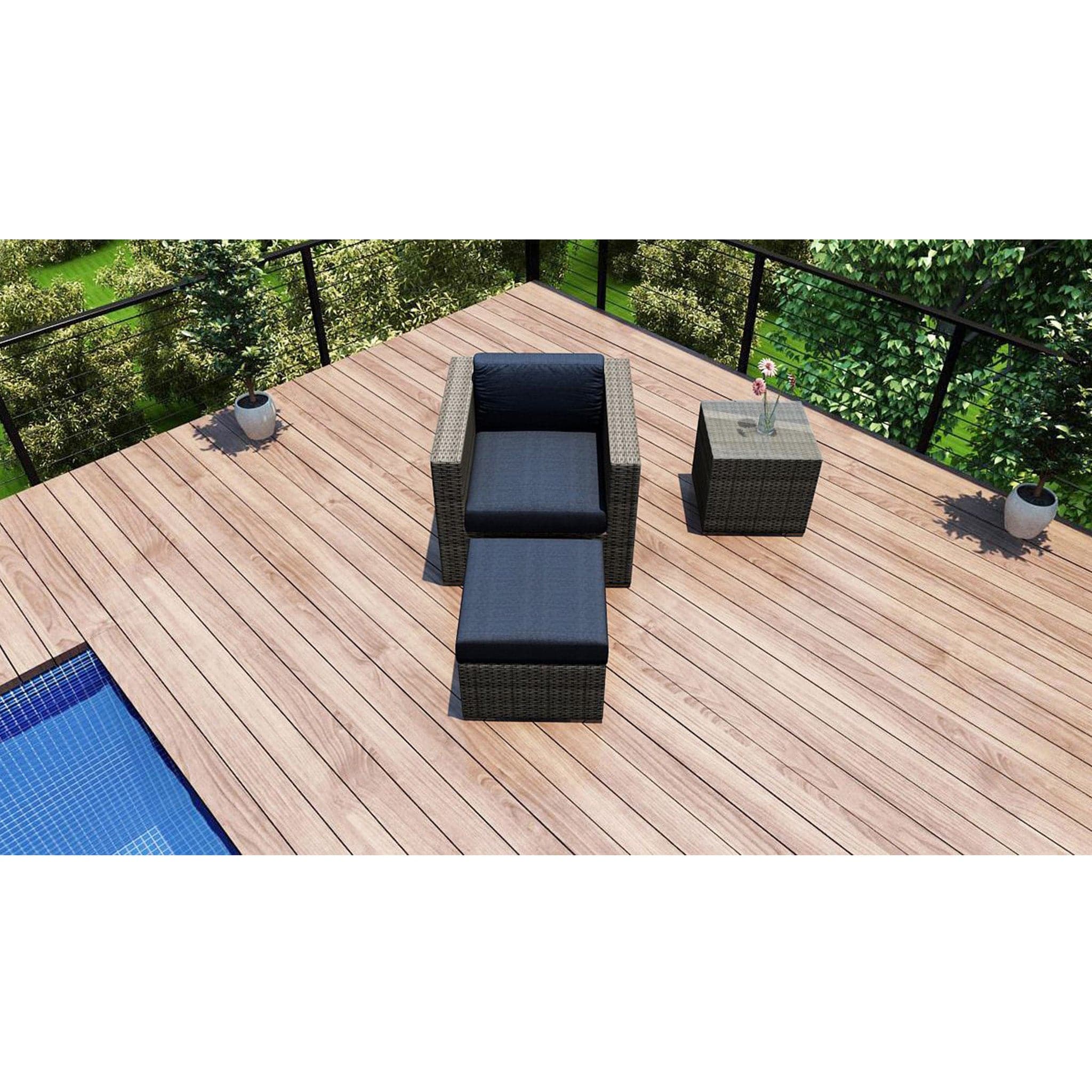 District 3 Piece Club Chair Set