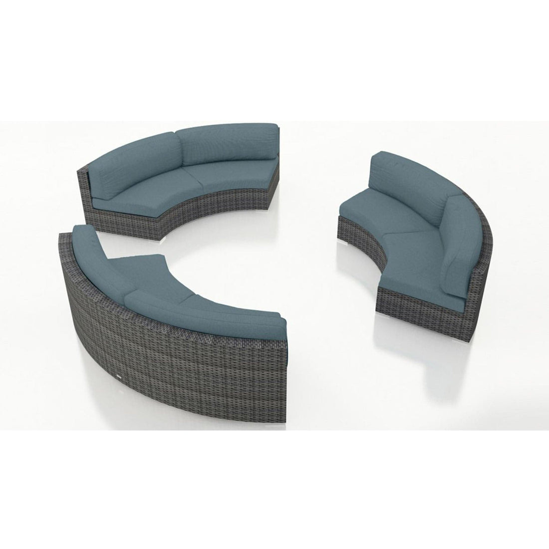 District 3 Piece Curve Sectional Set