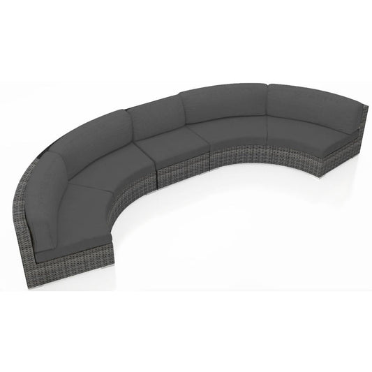 District 3 Piece Extended Curve Sectional Set