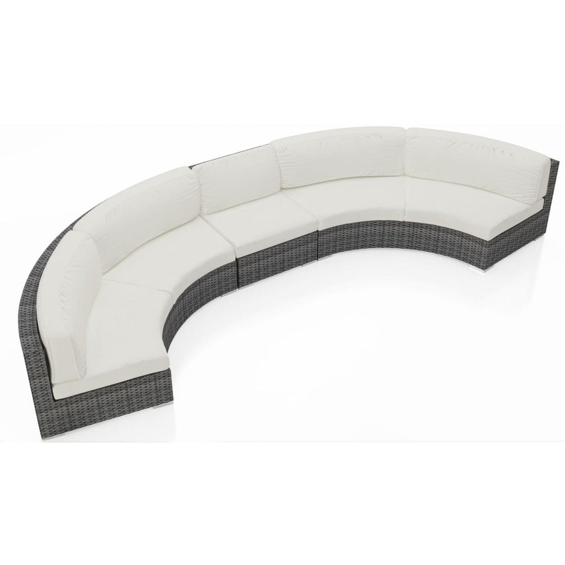 District 3 Piece Extended Curve Sectional Set