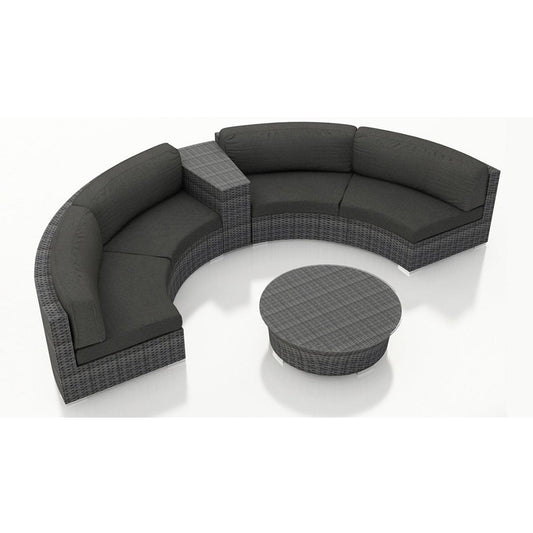 District 4 Piece Curve Sectional Set