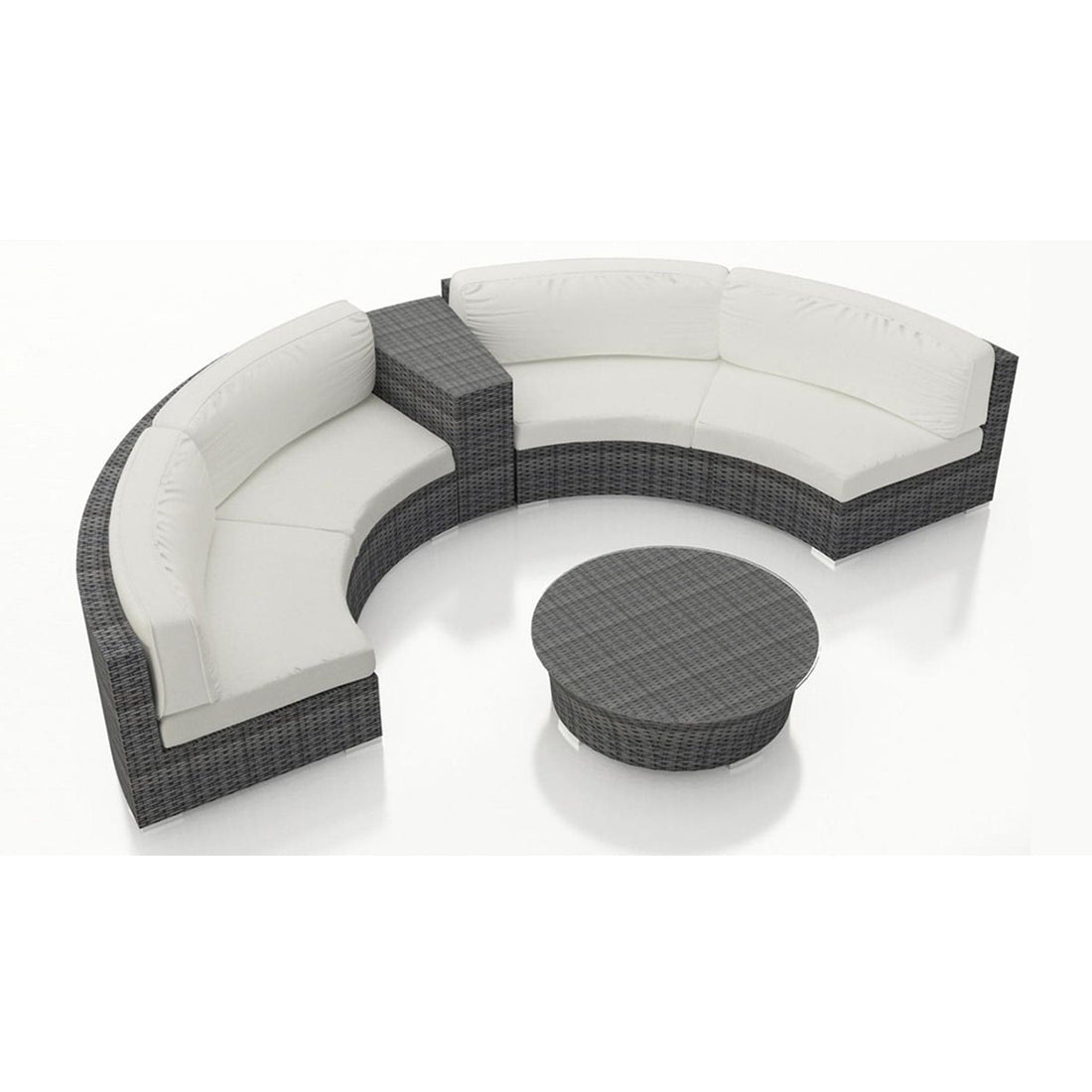 District 4 Piece Curve Sectional Set