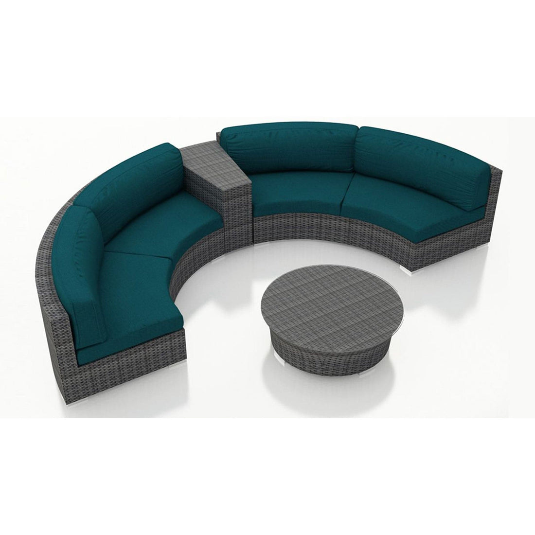 District 4 Piece Curve Sectional Set