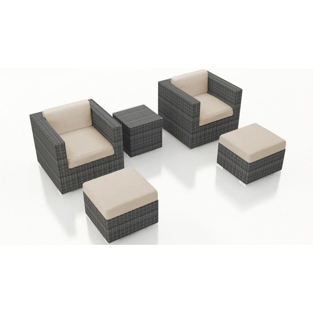 District 5 Piece Club Chair Set