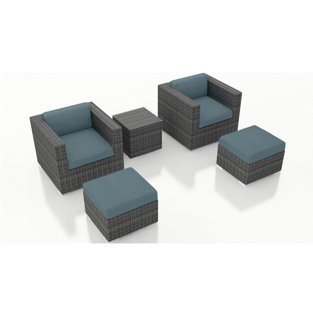 District 5 Piece Club Chair Set