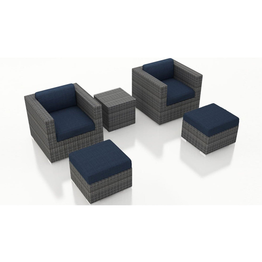 District 5 Piece Club Chair Set