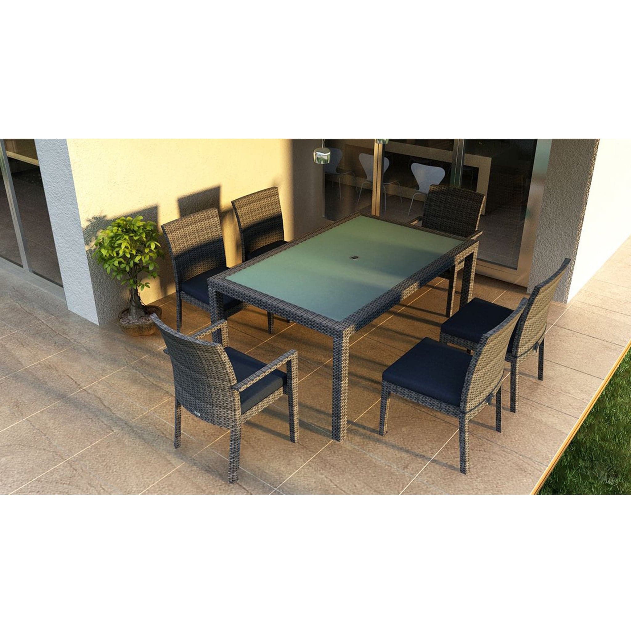 District 7 Piece Dining Set