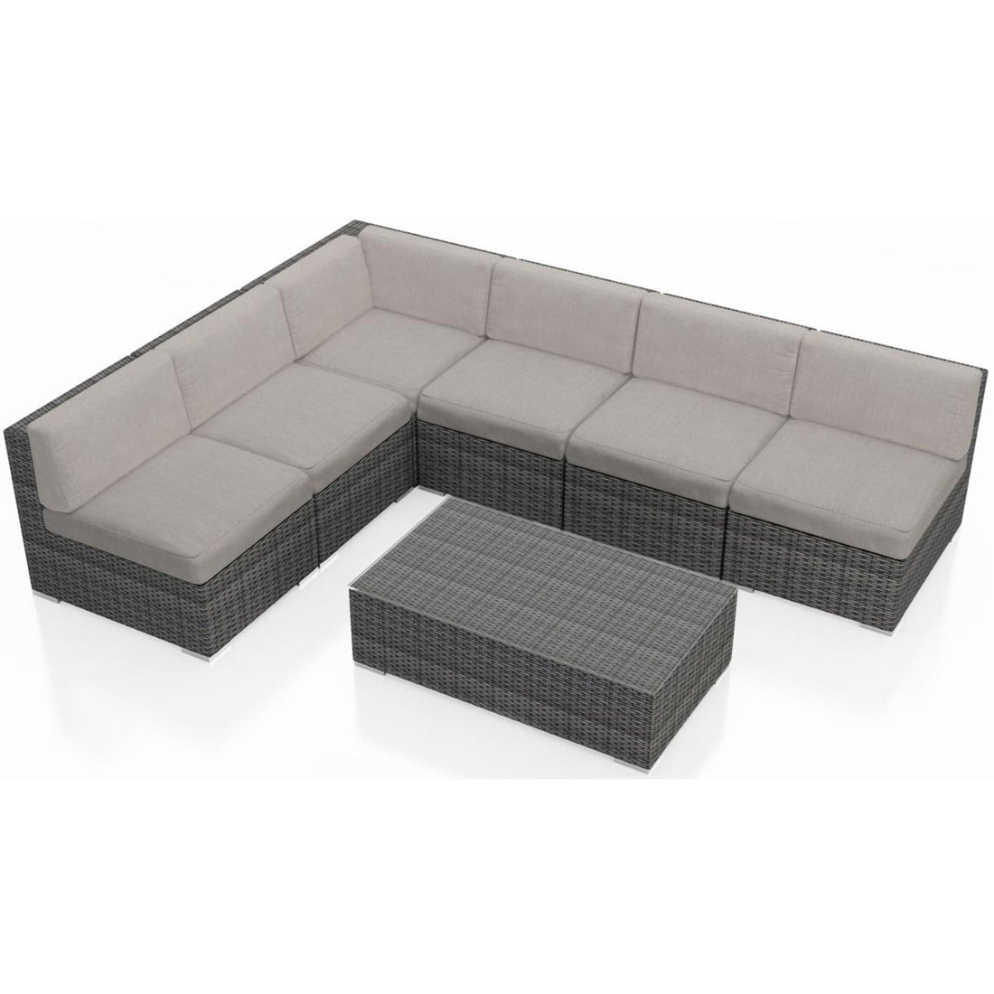 District 7 Piece Sectional Set