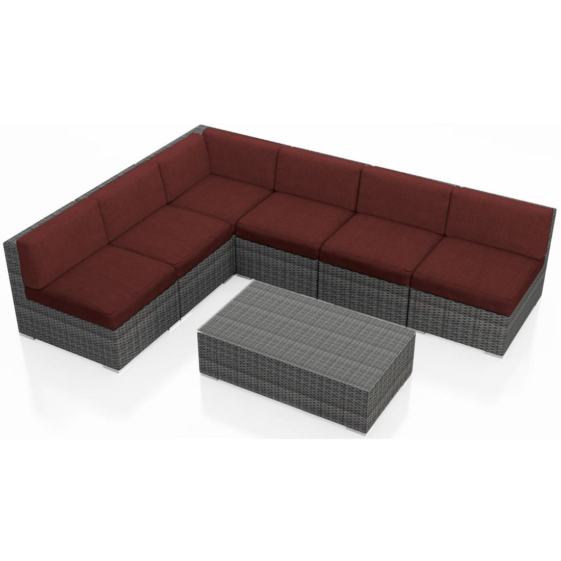 District 7 Piece Sectional Set