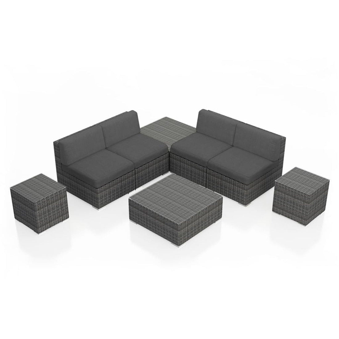 District 8 Piece 4-Seat Sectional Set