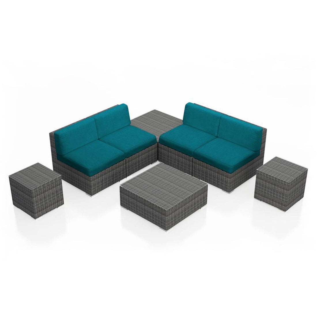 District 8 Piece 4-Seat Sectional Set