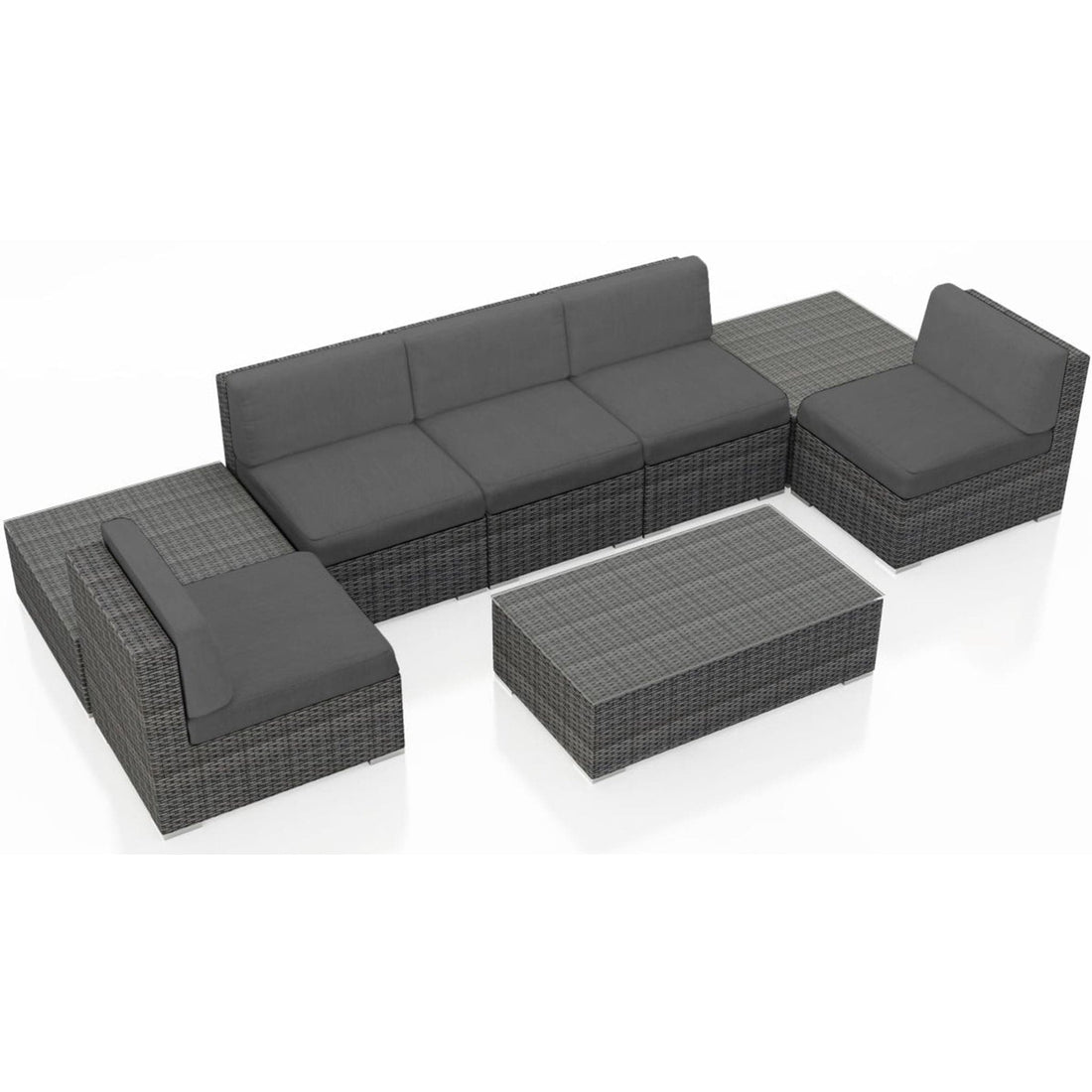 District 8 Piece 5-Seat Sectional Set