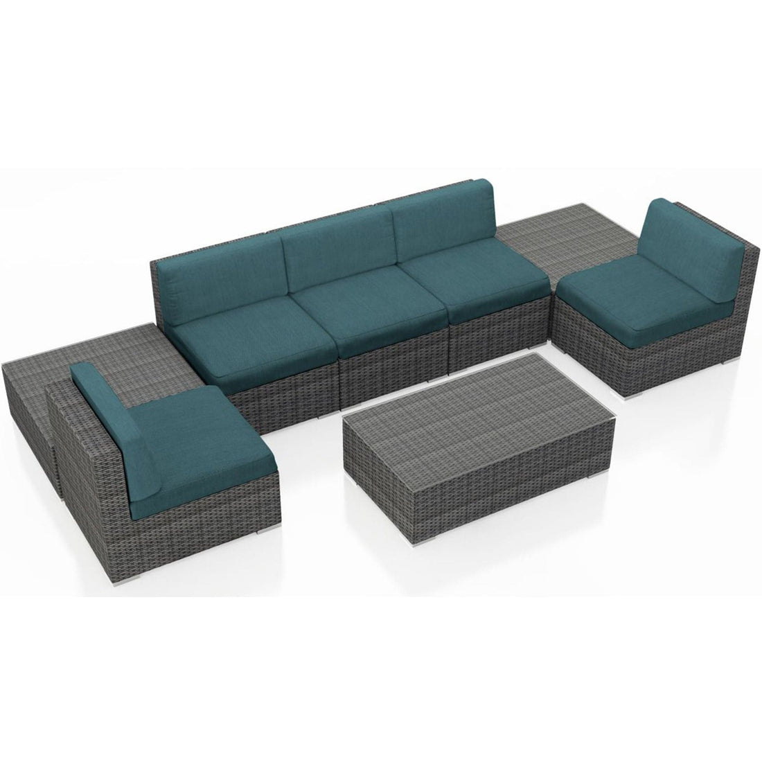 District 8 Piece 5-Seat Sectional Set