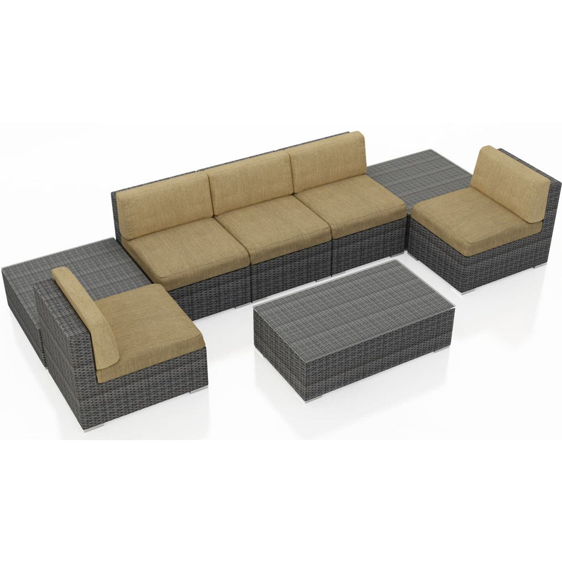 District 8 Piece 5-Seat Sectional Set