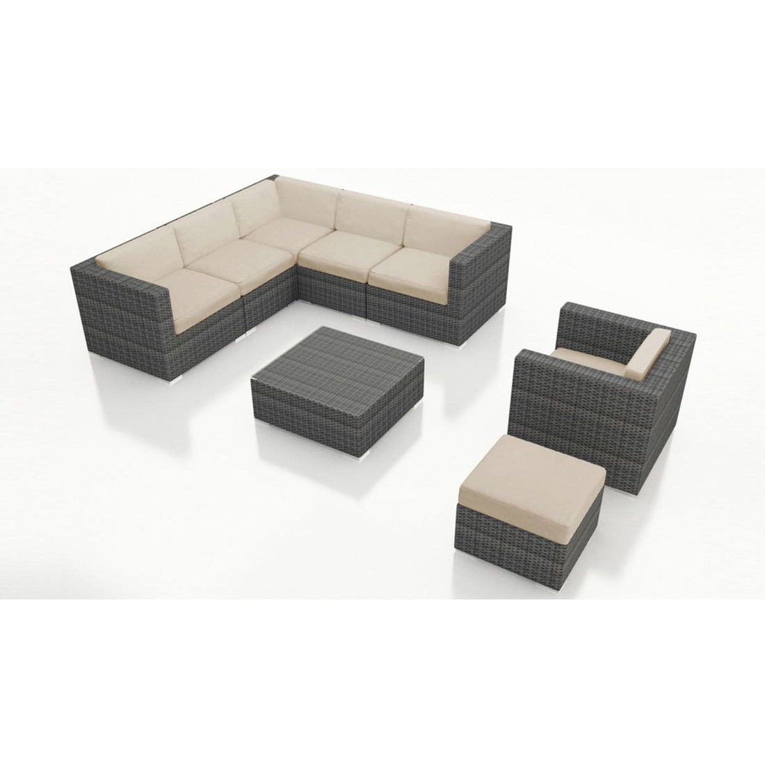 District 8 Piece Sectional Set