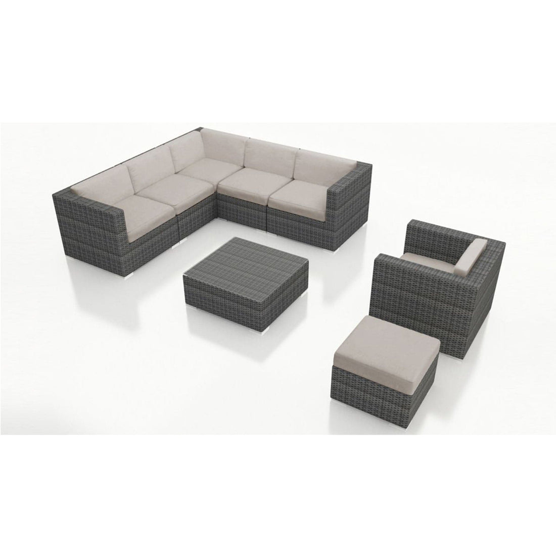 District 8 Piece Sectional Set