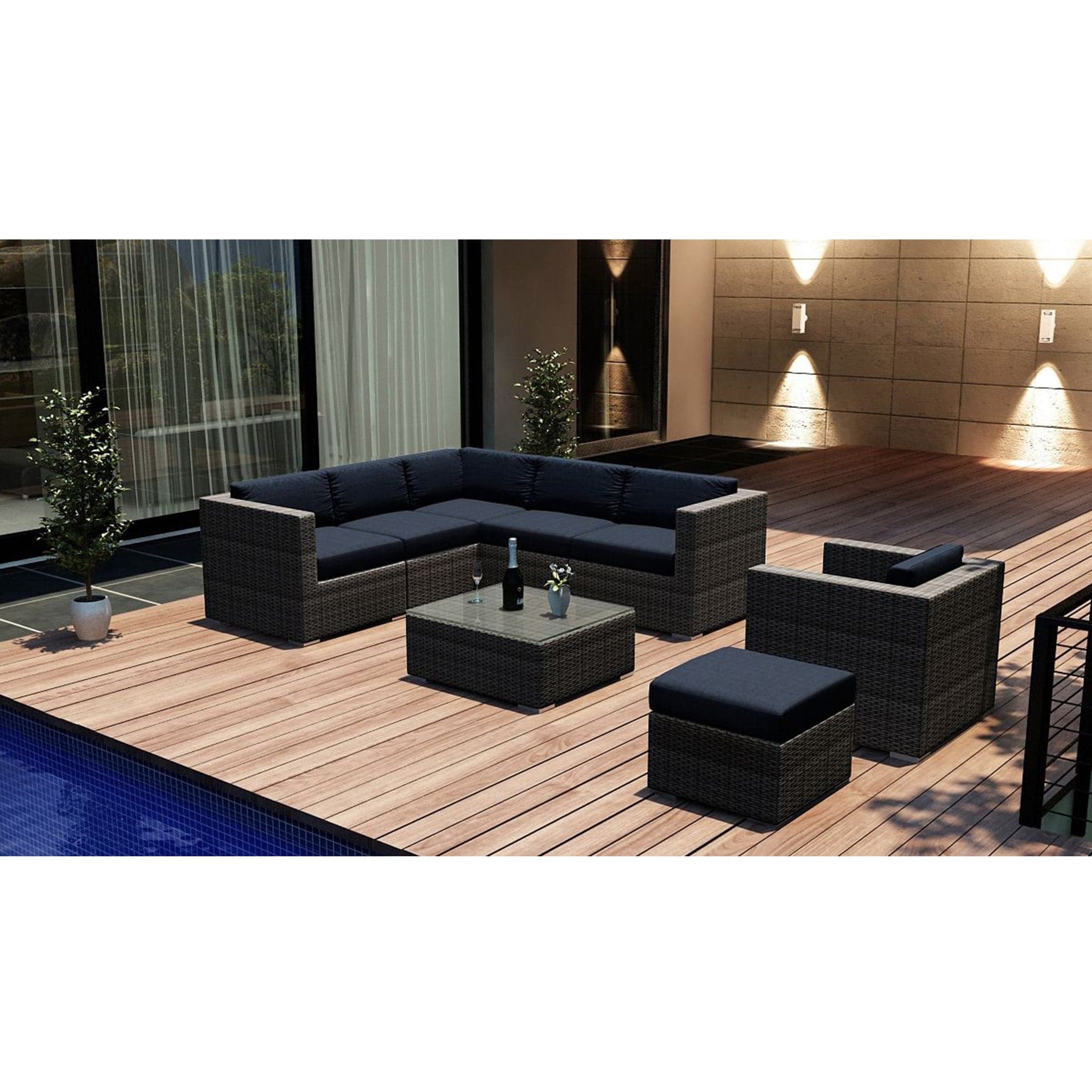 District 8 Piece Sectional Set