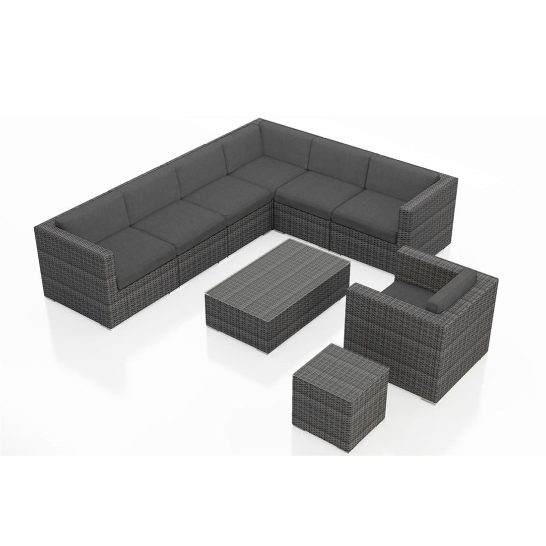 District 9 Piece Sectional Set